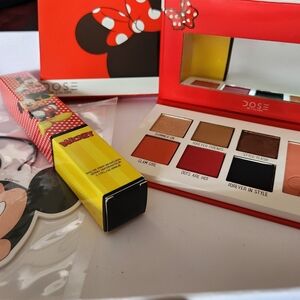 Dose of Colors Minnie Eyeshadow Pallet, 35ml Perfume Spray & Car Freshie Bundle